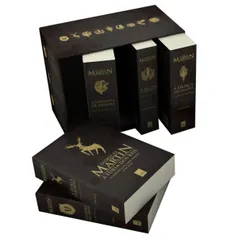 Box - As Crônicas de Gelo e Fogo - Pocket -Edição de Colecionador - 5 Volumes - R$99,90