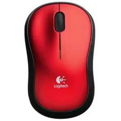 [Kabum] Mini Mouse Logitech Wireless s/Fio M185 Vermelho