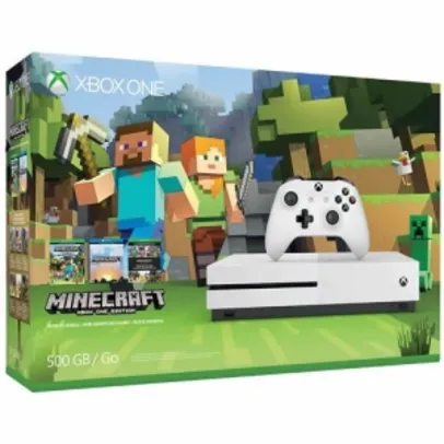Xbox One Slim 500GB Minecraft Bundle (Microsoft)