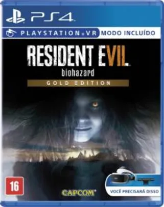 Jogo Resident Evil 7: Biohazard (Gold Edition) - PS4 - R$144,00
