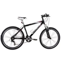 Bicicleta Mercury HT, Aro 26, 21 Marchas, Quadro em alumínio tamanho 17, V-Brake em Alumínio, Preto - Houston - R$699,00