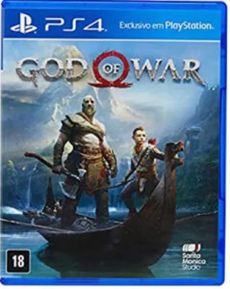 God of War - PlayStation 4 - R$75