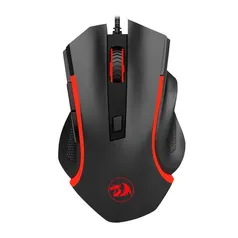 Mouse Gamer Redragon Nothosaur Preto Com Led Multicolor M606 3200DPI