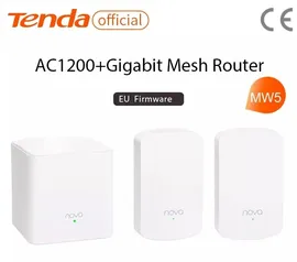 WIFI Tenda Mesh MW5. Kit com 3 peças. | R$473