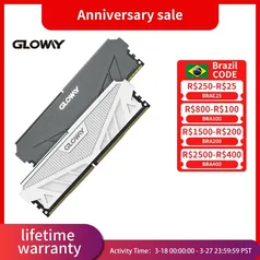 [IMPOSTO INCLUSO] Memória Ram Gloway 32GB (2x16GB) 3600mhz