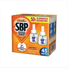 [Rec] SBP Repelente Elétrico Líquido 45 Noites 50% grátis 2ª Unidade 35ml