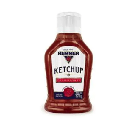 [PRIME] Ketchup Tradicional Hemmer Bisnaga 320g | R$7