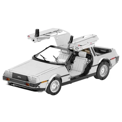 [Taxa inclusa] Quebra-cabeça 3D DeLorean Metal - De Volta Para o Futuro