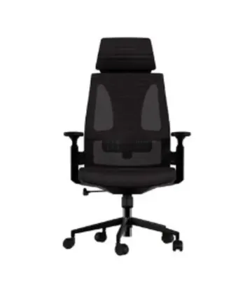 [Com CB R$ 849] Cadeira Ergonômica Elements Helene Special, Até 110kg, Preto - 70343