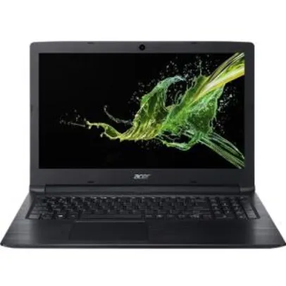[R$1.337 AME+CC Shoptime] Notebook Acer Aspire A315-53-5100 Intel Core I5 4GB 1TB 15,6" Linux | R$1.672