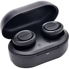 Fone de Ouvido Philips In Ear Sem Fio TAT1215BK/97 Tws Bluetooth | R$ 170