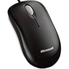 Mouse Microsoft com 3 Botões Scroll