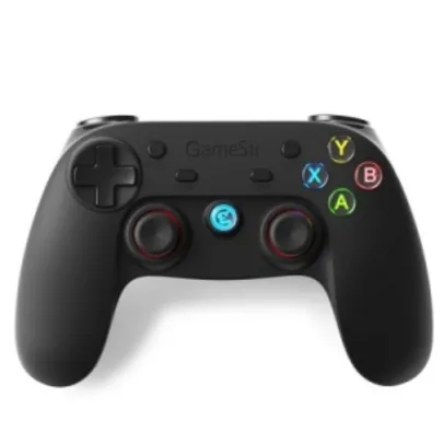 Gamepad Gamesir Series G3s Bluetooth sem fio  -  PRETO 2.4GHz + Bluetooth 4.0 Conexão sem fio para Android / PC / PS3 - R$75,20
