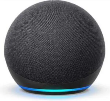 Echo Dot (4ª geração) Smart Speaker Amazon com Alexa Preta | R$270