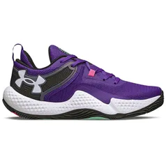 Tênis de Basquete Masculino Under Armour Dagger Roxo TAM 41