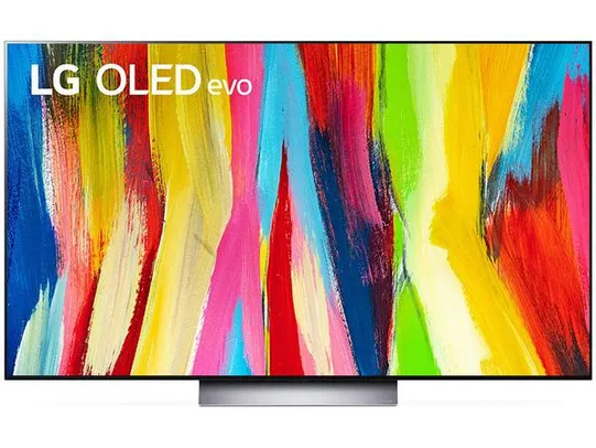 Smart TV 55” 4K OLED LG 120Hz OLED55C2 AI - Processor Wi-Fi HDR Alexa Google Assistente 4 HDMI