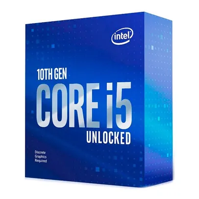 Processador Intel Core i5-10600KF Hexa-Core 4.1GHz (4.8GHz Turbo) | R$1.091