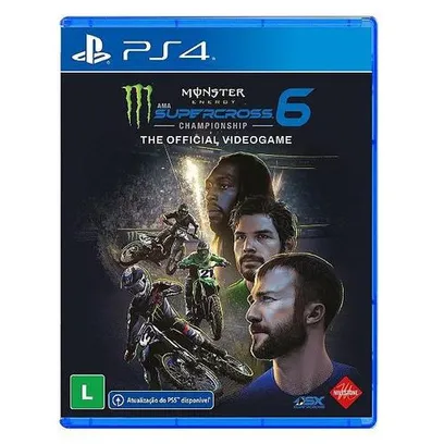 Foto do produto Game Monster Energy Supercross 6 The Official Videogame PlayStation 4