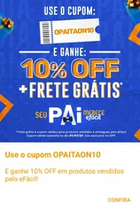 [APP] Cupom 10% OFF + FRETE GRÁTIS