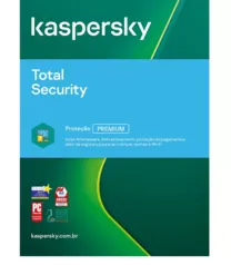 Kaspersky Antivírus Total Security 1 dispositivo, Licença 12 meses - Digital