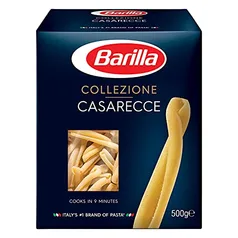 [Rec] [50% 2ª unidade] Barilla Macarrão Grano Duro Casarecce 500G