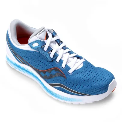 Tênis Saucony Kinvara 11 Masculino - Azul+Preto | R$350