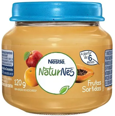 Papinha, Frutas Sortidas, Nestlé, 120g | R$2,87