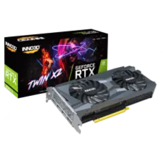 Placa de Vídeo INNO3D GeForce RTX 3060 Ti TWIN X2 LHR, 8GB, GDDR6, DLSS, Ray Tracing, N306T2-08D6-119032DH