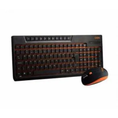 Combo mouse e teclado Sunset OEX Tm402 - R$63