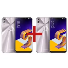 ZenFone 5Z 6GB/128GB Prata + ZenFone 5 4GB/64GB Prata - R$3.499