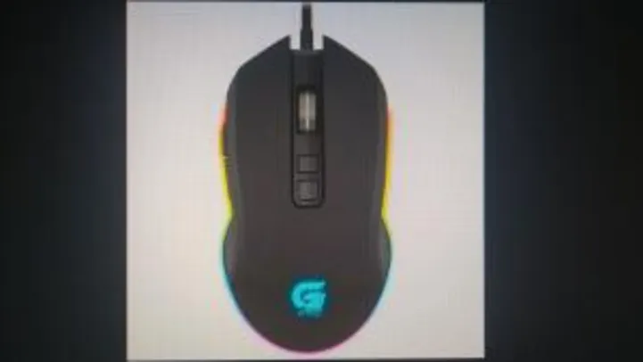 Mouse Gamer Fortrek Pro M3 RGB, 4800 DPI, 7 Botões, Black, 64384 | R$ 87