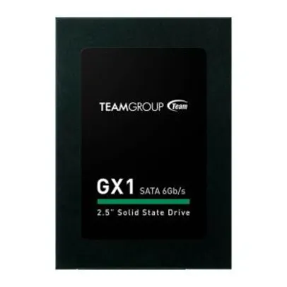 SSD TEAM GROUP GX1 240GB 2.5" SATA III, T253X1240G0C101 - A VISTA NO BOLETO