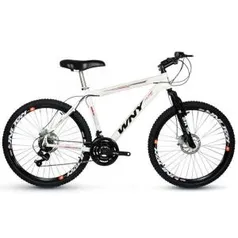 Bicicleta MTB Wny Aro 26 Freio Disco Câmbios Shimano 21vel