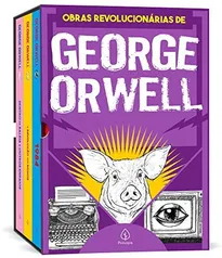 As obras revolucionárias de George Orwell - Box com 3 livros