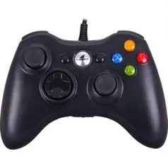 [Submarino] Controle Com Fio Para Xbox 360 E Pc Preto Xgc101 Fortrek por R$ 80