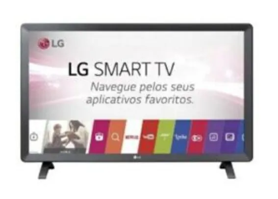 Smart TV Monitor LED 23.6´ LG 24TL520S | R$664