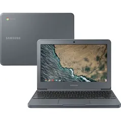 [REEMBALADO] Chromebook Samsung AD2BR Intel Celeron 4GB 16GB LED HD 11,6" Chrome OS Grafite | R$907