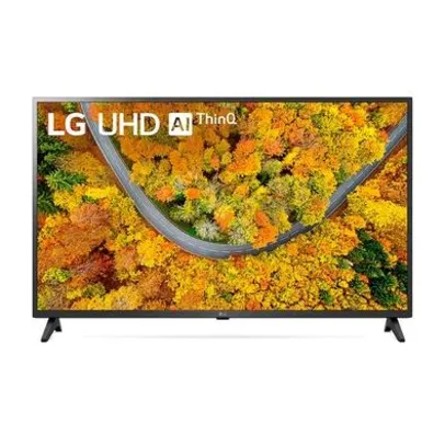 (APP) Smart TV LG 43´ 4K UHD 43UP7500, com WiFi e Bluetooth, HDR, ThinQAI Compatível com Inteligência Artificial - 43UP7500PSF