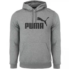 Blusão de Moletom com Capuz Puma Ess Hoody FL Big Logo - Tam. P | R$123