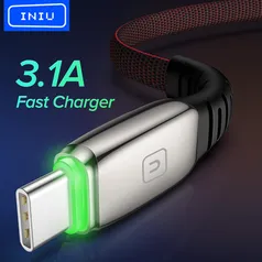 Cabo INIU USB para USB C 50cm 