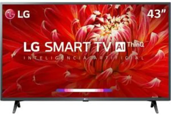 Saindo por R$ 1167: [1052,08 AME] SmartTV LED 43" LG 43LM6300 FHD Thinq AI | R$1167 | Pelando