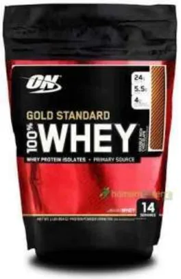 Saindo por R$ 99: [Netshoes] Gold Standard 1 lb - Optimum Nutrition - R$99,90 | Pelando