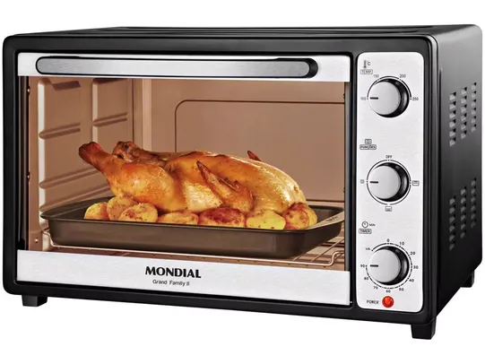 [Magazine Luiza] Forno Elétrico de Bancada Mondial com Timer - 220V