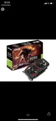 Placa de Vídeo Asus GeForce GTX 1050 TI - 4GB GDDR5 128 bits Cerberus R$902