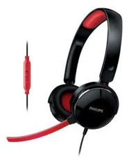 Fone Headset Shg7210 Philips Gamer Com Mini Microfone 2m Cabo | R$ 100