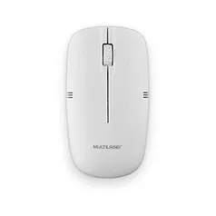 [PRIME] Mouse Sem Fio 2.4GHZ USB Branco - MO286 | R$23