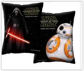 [Submarino] Kit Almofada Star Wars Kylo Ren + Almofada Star Wars BB8 - Itália Milano por R$ 11