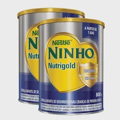 Ninho Nutrigold 800g Kit com duas unidades