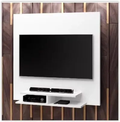 Painel Para TV Até 42 Polegadas 0,90m Quênia Branco J&A