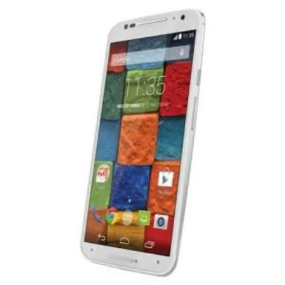 [Extra] Celular Desbloqueado Novo Moto X™ Branco/Bambu 32GB por R$ 949 